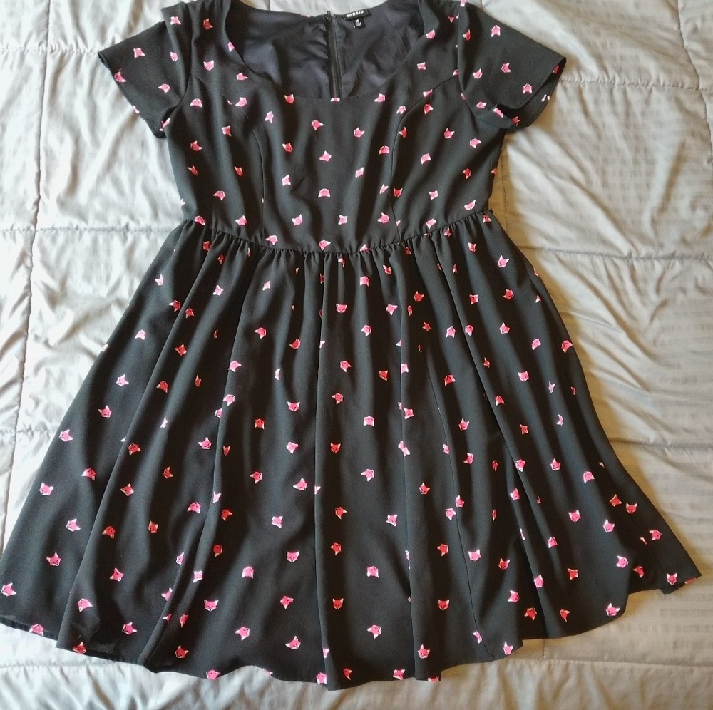 Fox Print Torrid Dress